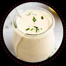 Creamy sesame with Cordyceps.
